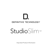 Definitive Technology Studio Slim HBP4257 DT StudioSlim Legal REVC 21 JAN 2020