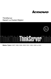 Lenovo ThinkServer TS430 (Turkish) Warranty and Support Information