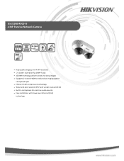 Hikvision DS-2CD6D42G0-IS Data Sheet