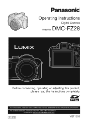 Panasonic DMC-FZ28S Digital Still Camera