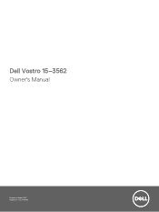 Dell Vostro 15 3562 Vostro 15 - 3562 Owners Manual