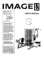 Image Fitness 5.2 English Manual