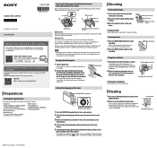 Sony DSC-RX100M7 Startup Guide