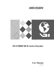 Hikvision DS-6704HUHI-K User Manual