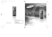 Samsung YP-ST5Z User Manual (user Manual) (ver.1.0) (English)