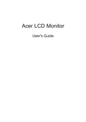 Acer KG242YS User Manual
