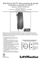 LiftMaster 8500W Owners Manual -Spanish