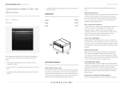 Fisher and Paykel OS24SDTDX2 Quick Reference guide