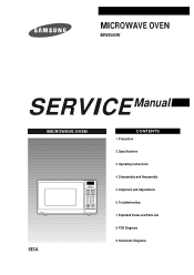 Samsung MW5580W Service Manual