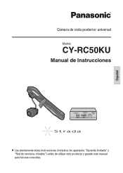 Panasonic CYRC50U CYRC50U User Guide