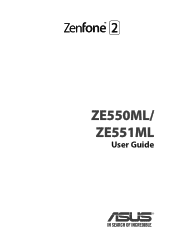 Asus ZenFone 2 ZE550ML ZenFone 2 ZE550MLZE551ML English Version E-Manual