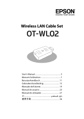 Epson TM-T20II Ethernet Plus OT-WL02 Users Manual