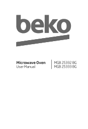 Beko MGB25332BG Owners Manual