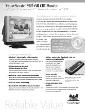ViewSonic E90FSB Brochure