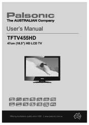 Palsonic TFTV455HD Owners Manual