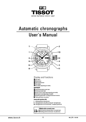 Tissot SEASTAR 1000 User Manual