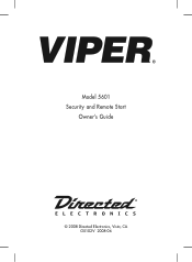 Viper 5601 Owner Manual