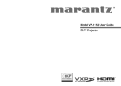 Marantz VP-11S2 User Manual - Spanish