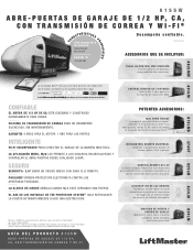LiftMaster 8155W 8155W Product Guide Spanish