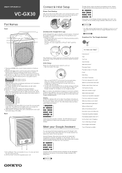 Onkyo VC-GX30B Owners Manual -Basic