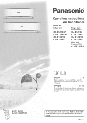 Panasonic CSE18JKK CSE18JKK User Guide