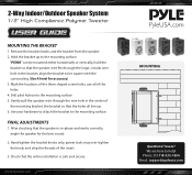 Pyle PDWR55YL Instruction Manual