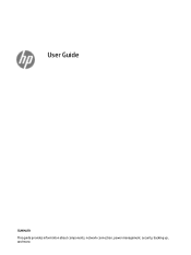 HP ENVY Desktop PC TE01-5000i User Guide