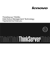 Lenovo ThinkServer TS200v (Turkish) Intel Active Management Technology Configuration Guide