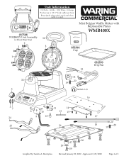 Waring WMB400X Parts Diagram
