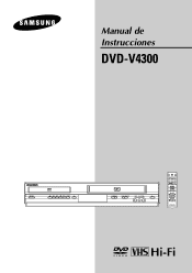 Samsung DVD-V4300 User Manual (user Manual) (ver.1.0) (Spanish)