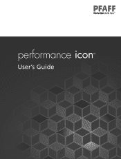Pfaff performance icon Users Guide