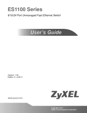 ZyXEL ES1100-8HP-240W User Guide
