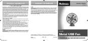 Holmes HNF0466 Instruction Manual