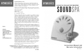 HoMedics SS-200-1 User Manual
