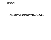 Epson LS300B Users Guide