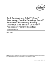 Intel BX80623G620 Specification Update
