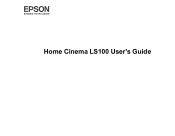 Epson LS100 Users Guide