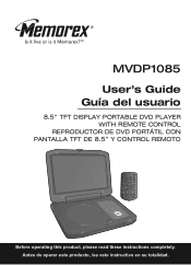 Memorex MVDP1085-CHW Manual