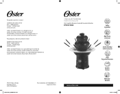 Oster Inspire Chocolate Fountain User Manual