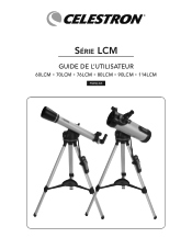 Celestron 114LCM Computerized Telescope LCM Series Manual (French)