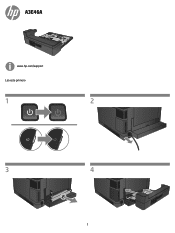 HP LaserJet Pro M435 Installation Guide 1