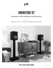 Polk Audio Monitor XT Starter System User Guide 2