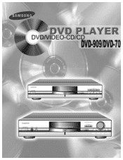Samsung DVD-909 User Manual