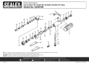 Sealey GSA674K Parts Diagram