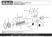 Sealey EH15001 Parts Diagram