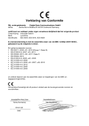 LevelOne IES-0620 EU Declaration of Conformity