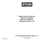 Ryobi RYi2200GR User Manual 6