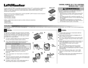 LiftMaster 892LT Instructions - Spanish