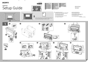 Sony FW-85BZ35F Startup Guide