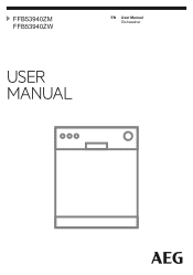 AEG FFB53940ZW User Manual